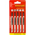 U-shank Jigsaw Blade 10tpi For Wood 2.5mm 5pc